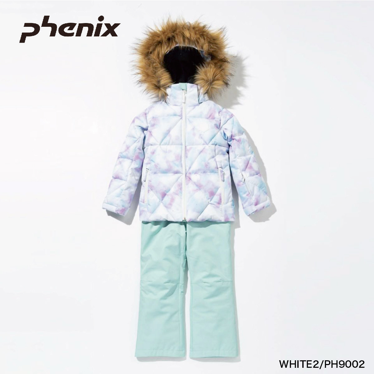 PHENIX フェニックス スキーウェア 上下セット キッズ ジュニア＜2023＞ ESG222P55 / STAR JEWEL Jr TWO-PIECE｜tanabesp｜06