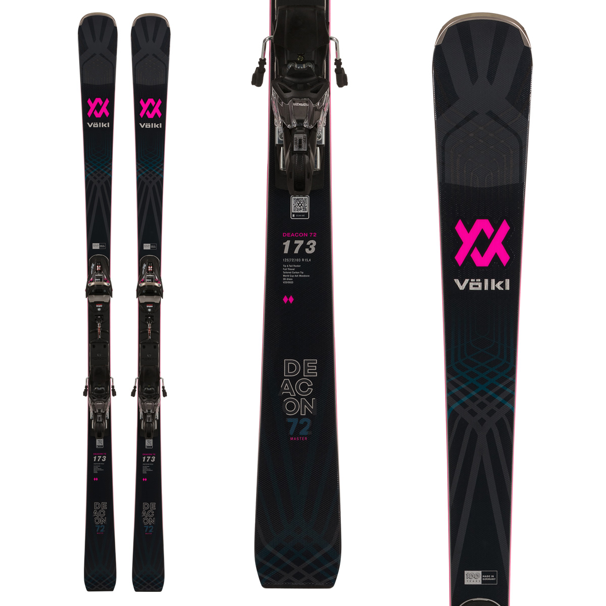 VOLKL（フォルクル） スキー板 メンズ レディース 2024 DEACON 72