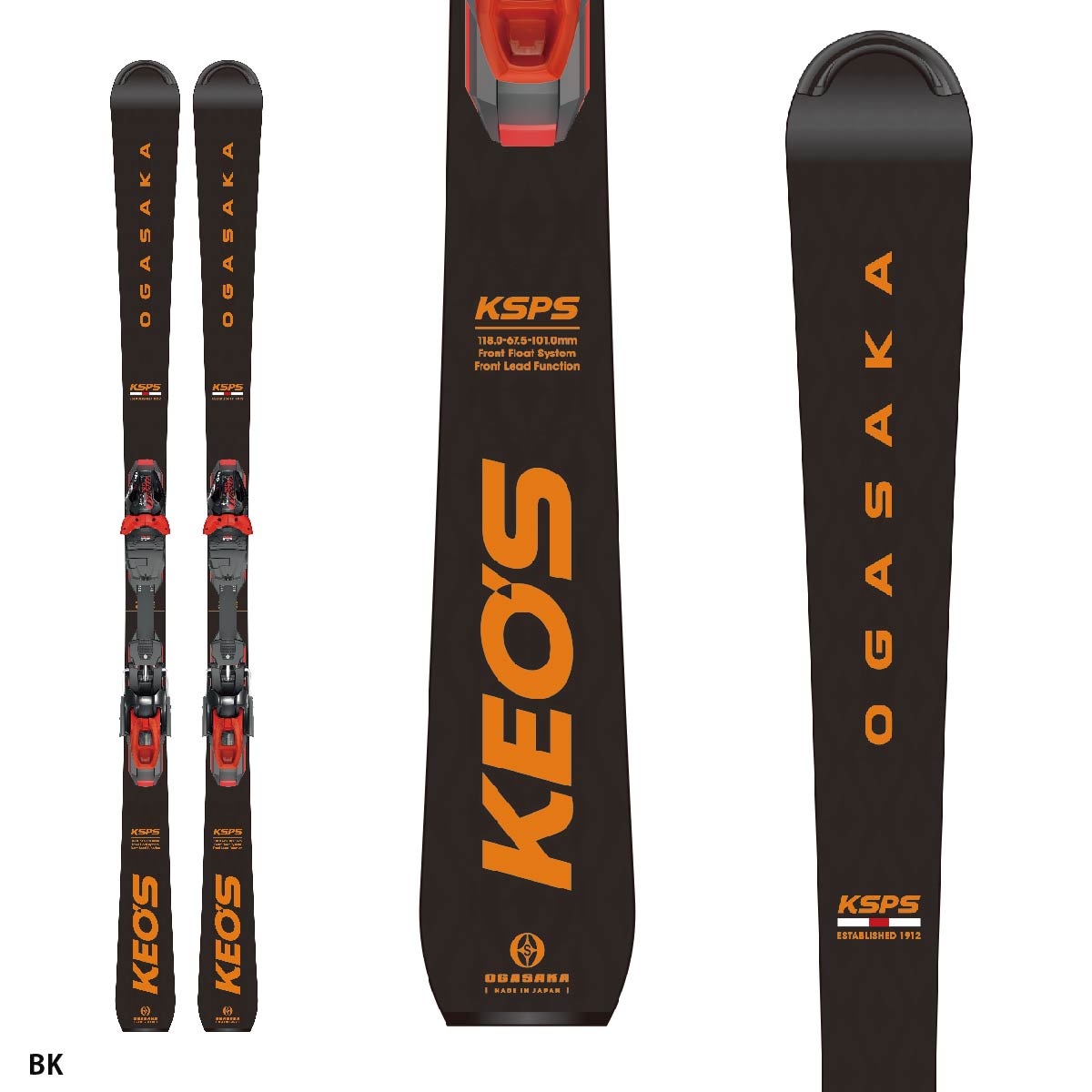 OGASAKA（オガサカ） スキー板 ＜2025＞ KEO'S 〔ケオッズ〕KS-PS +