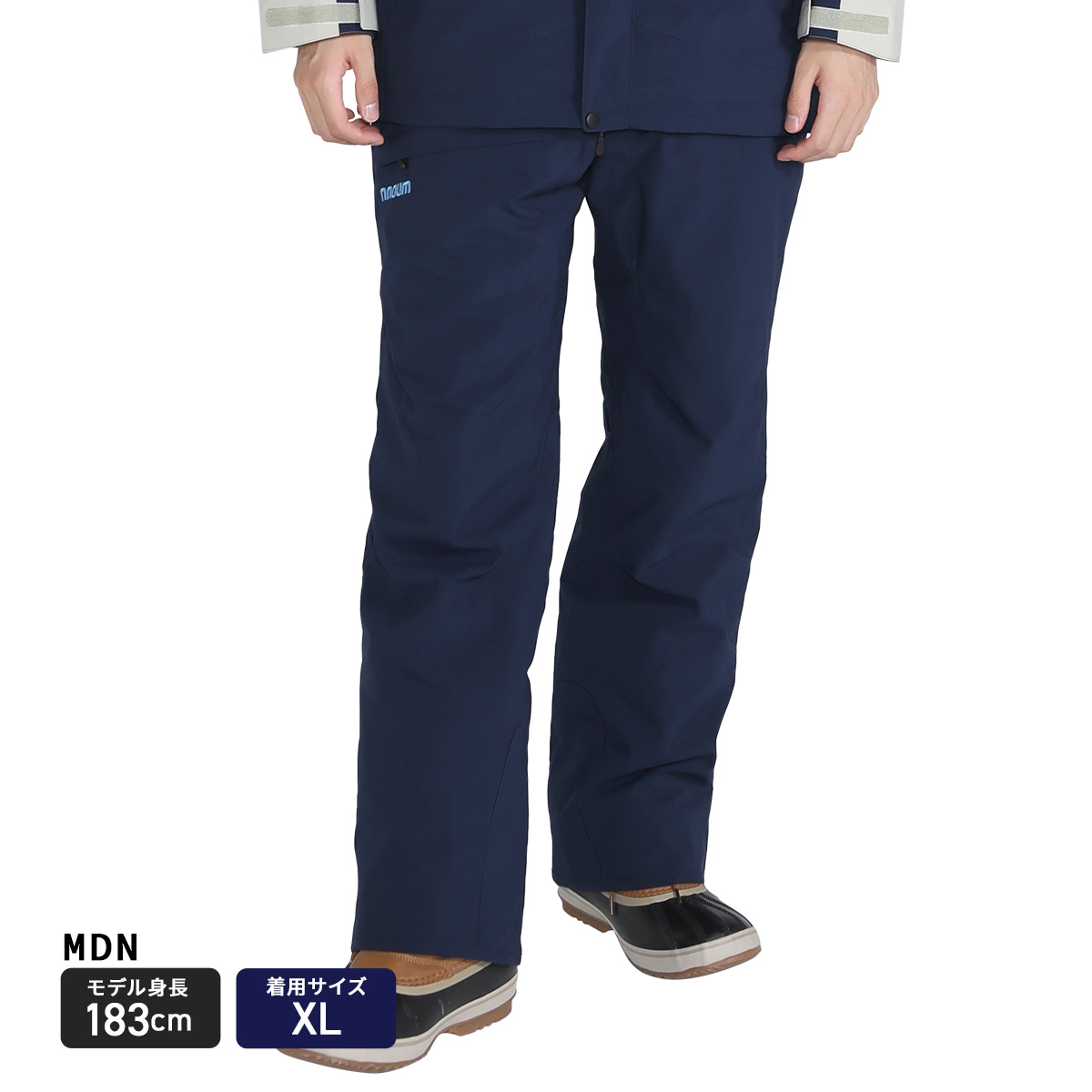 NNOUM スキーウェア メンズ パンツ 単品 スノーボードウェア スノボ