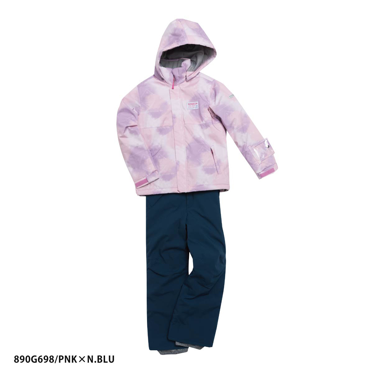 RESEEDA（レセーダ） スキーウェア キッズ スノーウェア ジュニア 上下
