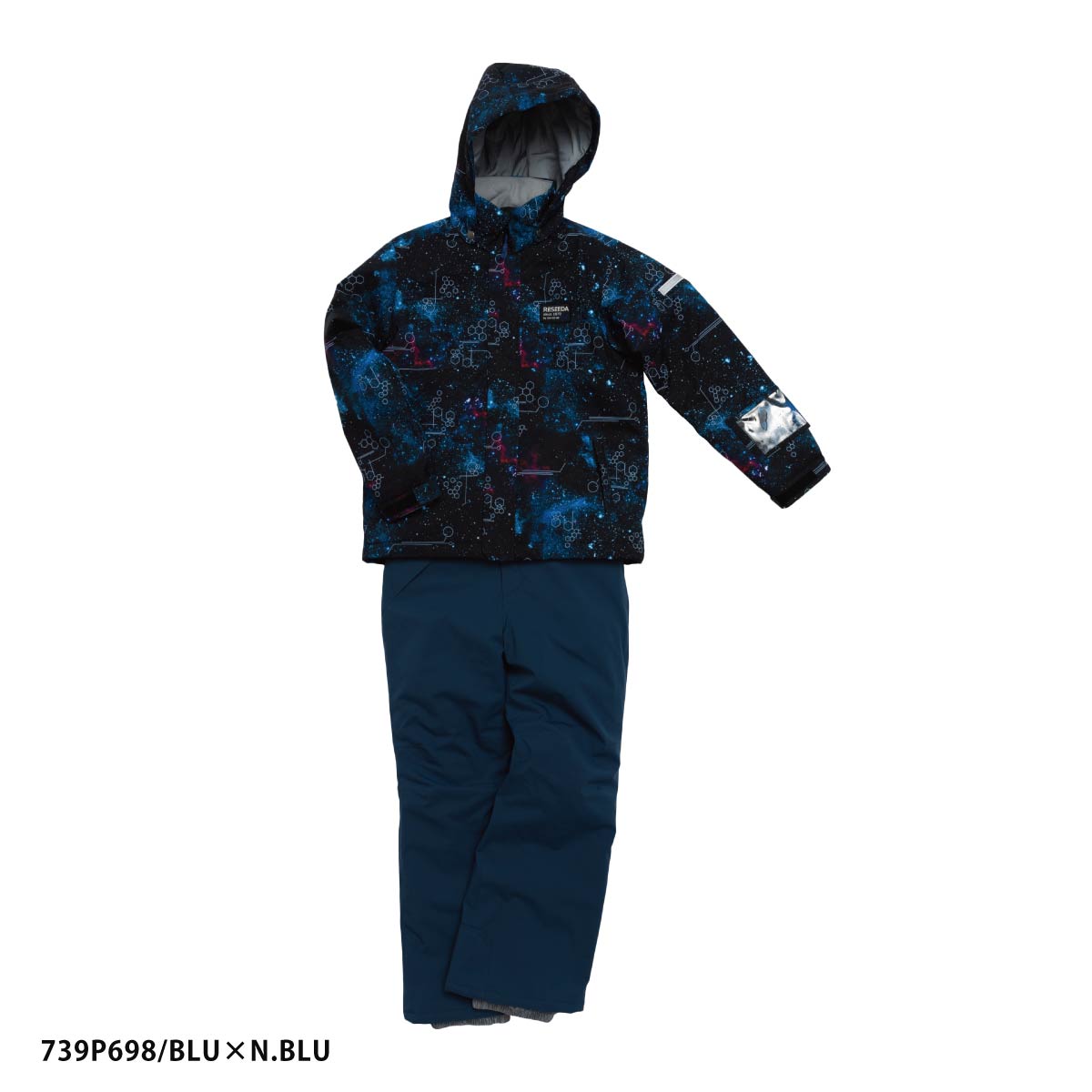 RESEEDA（レセーダ） スキーウェア キッズ スノーウェア ジュニア 上下