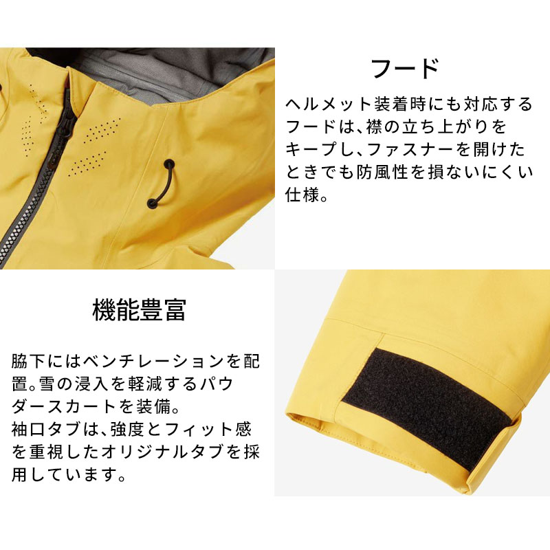 GOLDWIN スノーウエア　ゴアテックス　3L XLサイズ ゴールドウィン GOLDWIN GORE-TEX 3L JACKET ゴアテックス 3L