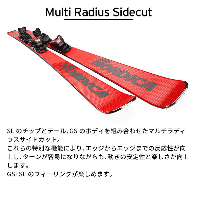 NORDICA（ノルディカ） スキー板 メンズ レディース 2025 Spitfire DC