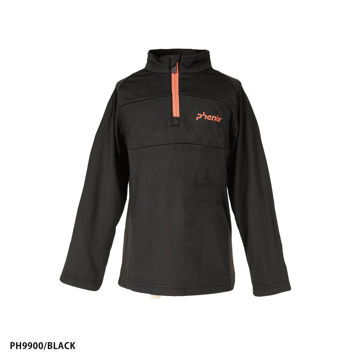 【1/1限定！全品P10倍！】フェニックス スキーウェア PHENIX アンダーシャツ キッズ ジュニア ＜2025＞ESG24LS90 / Front Line Junior 1/2 Zip Tee | フェニックス（スポーツ） | 03