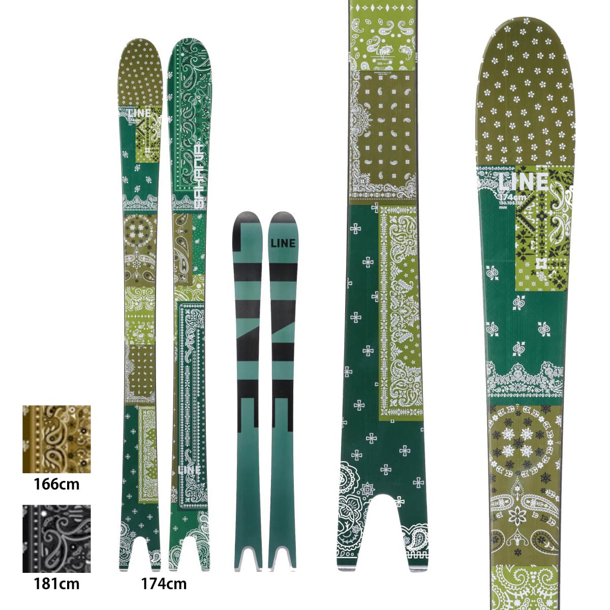 LINE（ライン） 【25日限定！全品P10倍！】LINE スキー板 メンズ