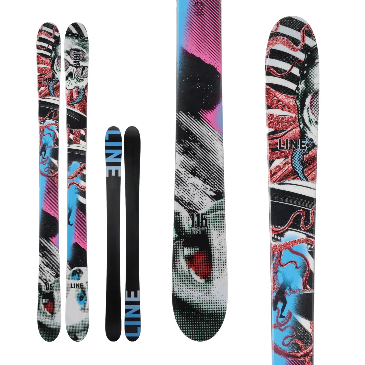 エントリーでP最大17倍！1日まで】LINE ライン スキー板 メンズ