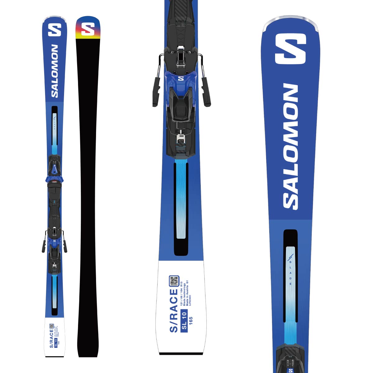 【28日限定！全品P10倍！】SALOMON サロモン スキー板 メンズ レディース 2026 S/RACE SL 10 + MI12 GW プレート/ビンディング セット 取付無料 | SALOMON | 01