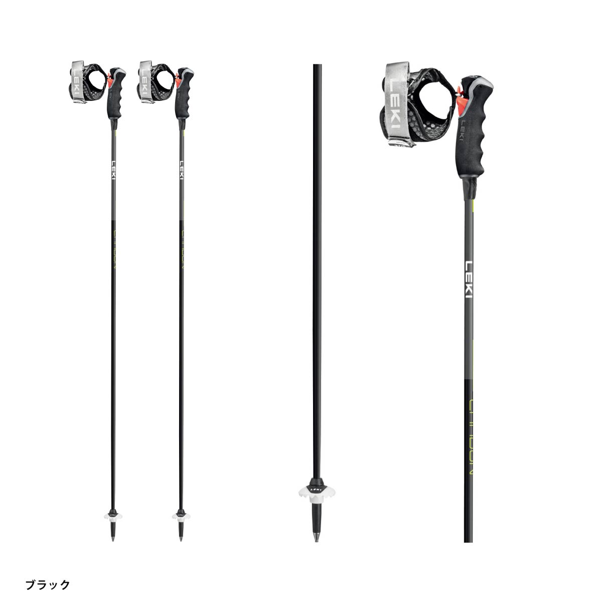 LEKI（レキ） スキー ポール ストック 2026 CARBON 12 3D / 653 67881