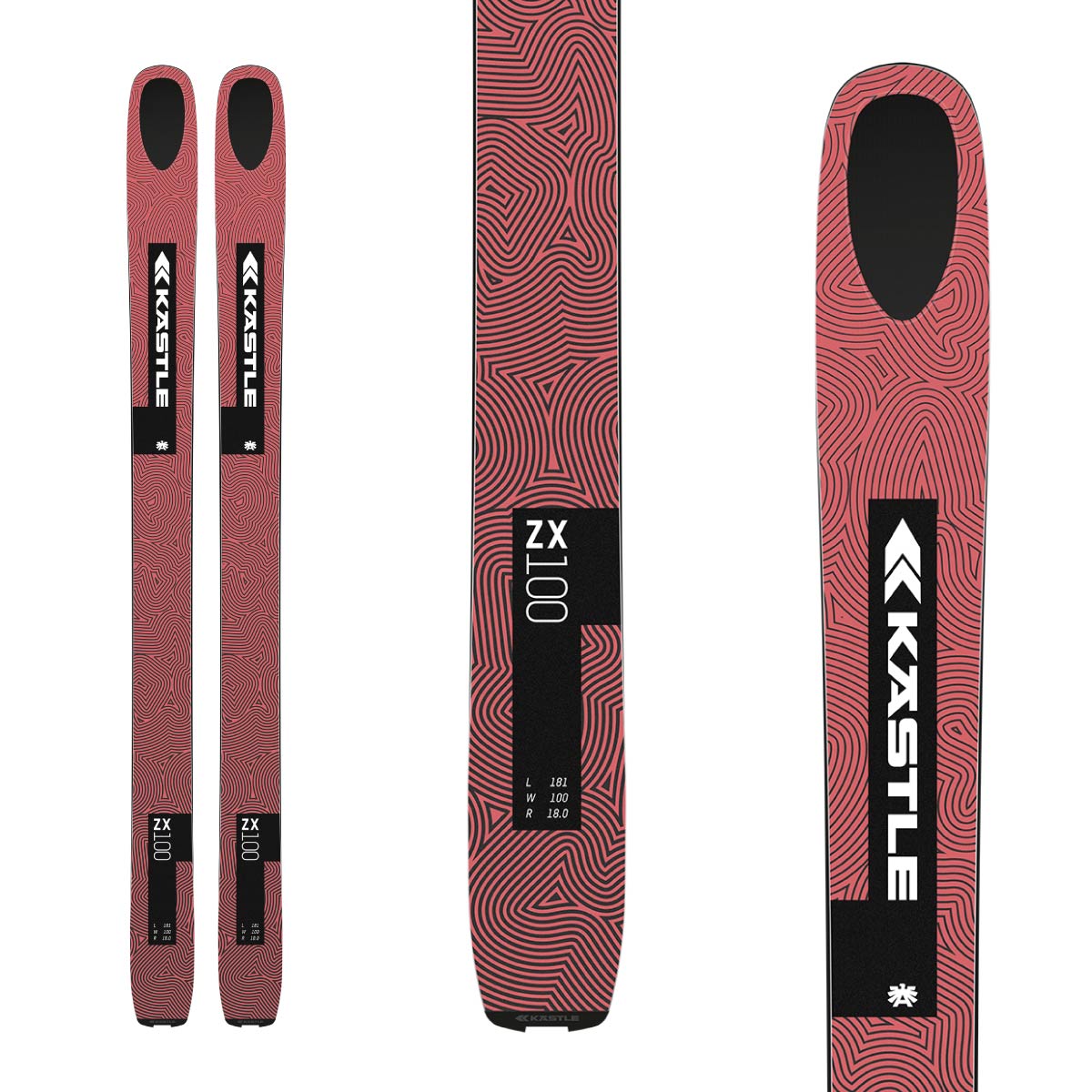 エントリーでP最大17倍！19日〜】KASTLE ケスレー スキー板 メンズ