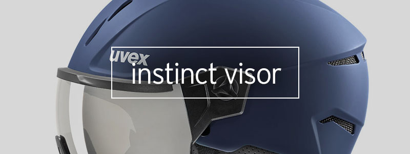 UVEX ウベックス スキー ヘルメット 2026 uvex instinct visor