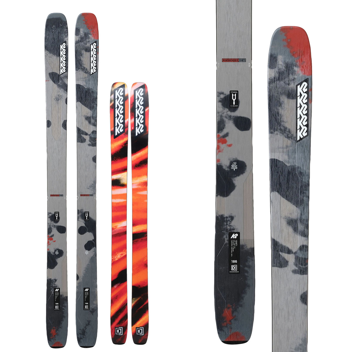 K2 ケーツー スキー板 メンズ レディース 2025 MINDBENDER 108Ti