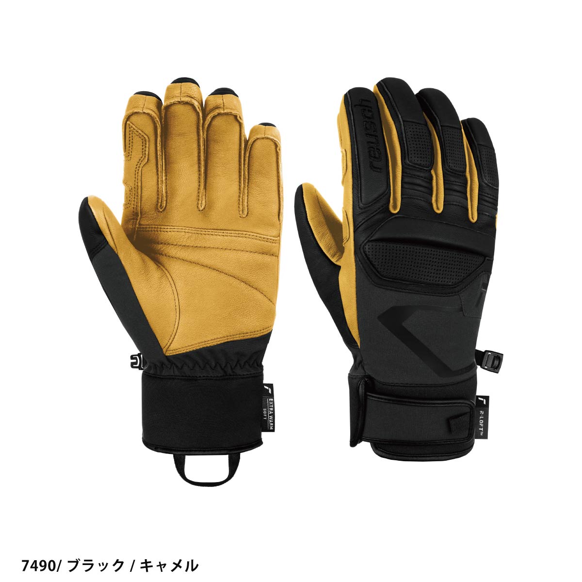 ★新品 REUSCH（ロイシュ）RE スキーグローブ【撥水加工 牛革】8.5 reusch（ロイシュ） 【8日限定！エントリーでP4倍！】REUSCH スキー