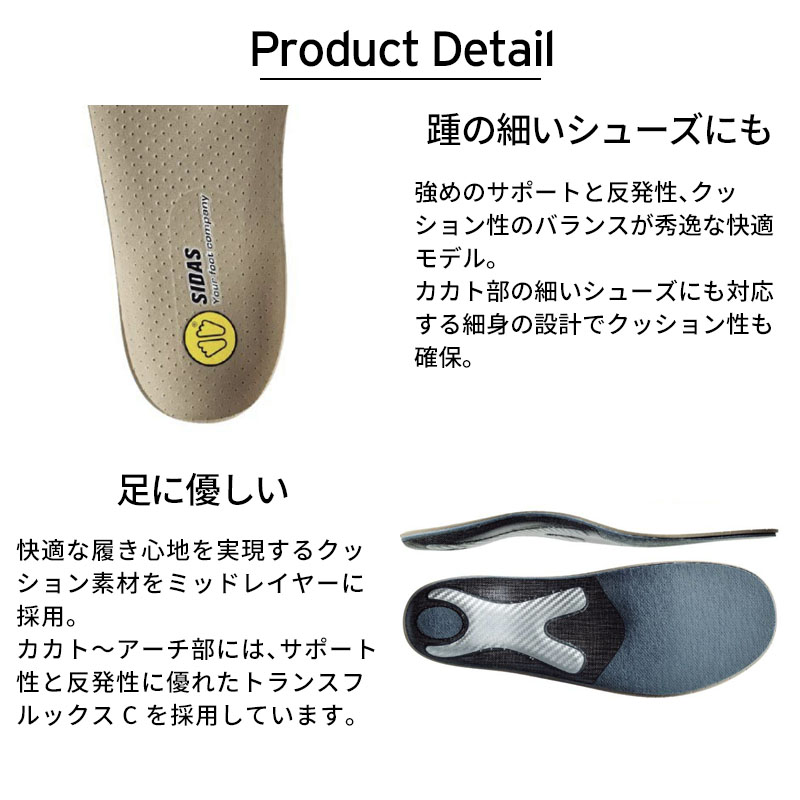 INTUITION インチューションブーツインナー シダスインソール付