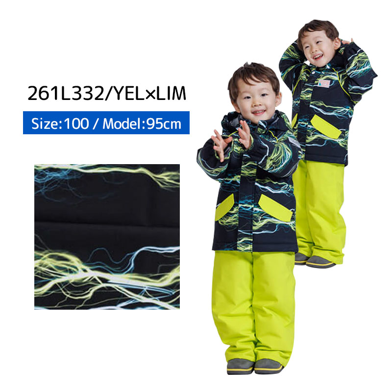 キッズ レセーダ スノーウェア 上下セット(RES56003) 120cm RESEEDA（レセーダ） スキーウェア キッズ 幼児 ジュニア 上下セット