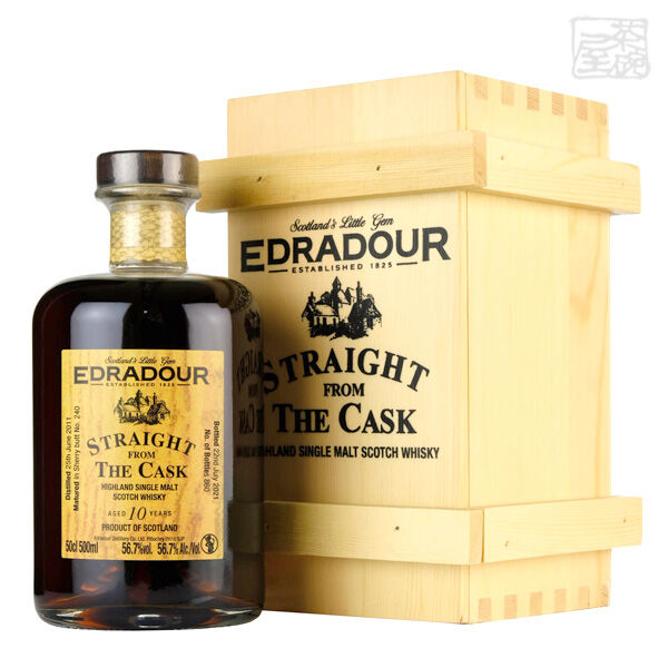エドラダワー10年 2011 SFTC シェリーカスクマチュアード 定まり 56.7% 500ml シングルモルトスコッチウイスキー