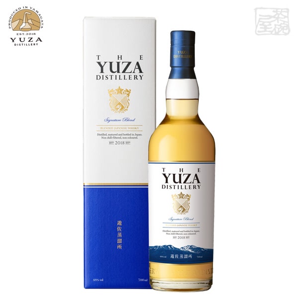 遊佐 YUZA シグネチャーブレンド 48% 700ml ブレンデッド ジャパニーズウィスキー 遊佐蒸留所 金龍