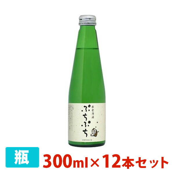 【貨物輸送無料】末廣 微泡立つ酒 ぷちぷち 300ml 12本仕かける 1入れもの 日本酒 末廣酒造 福島県