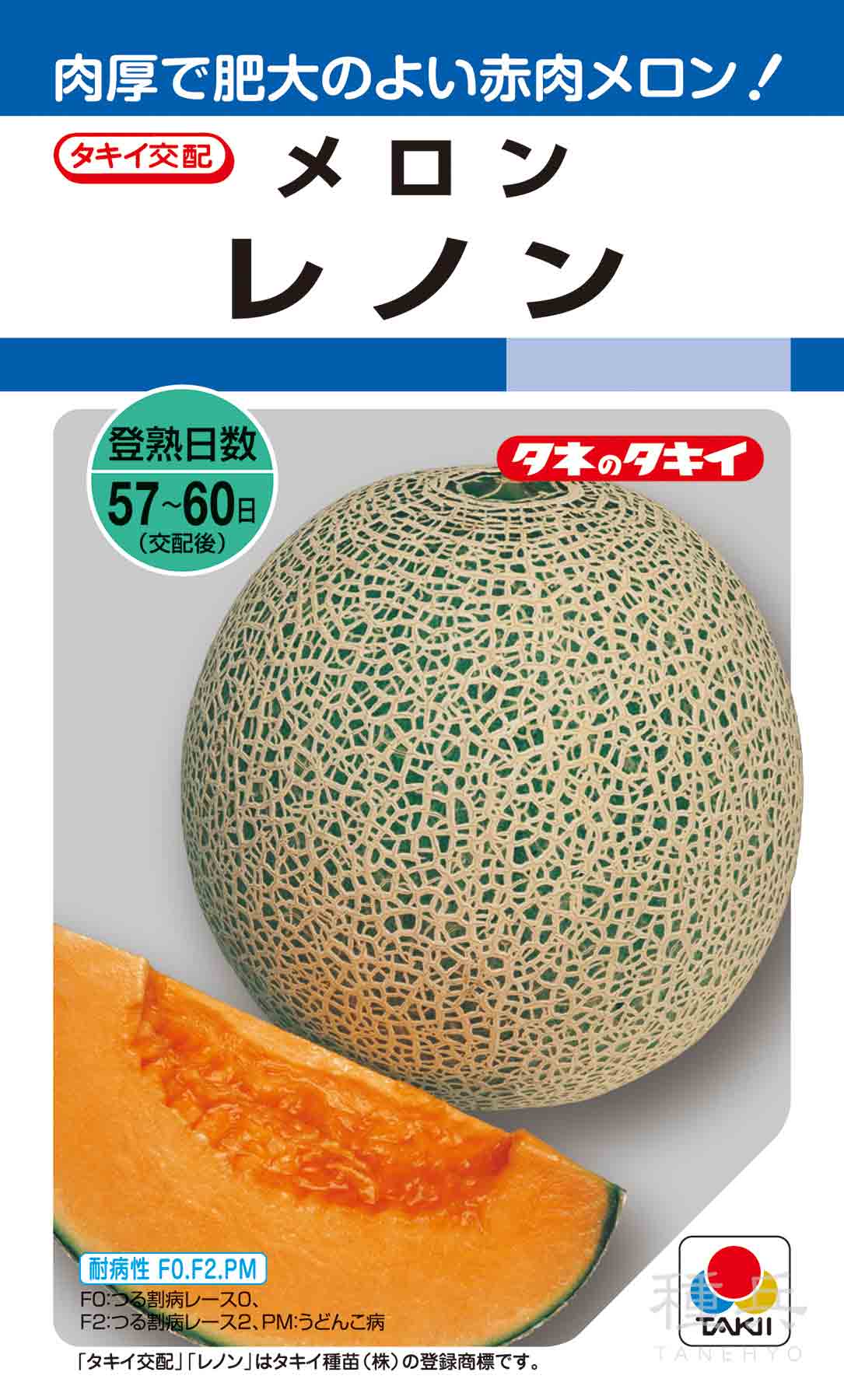 Yahoo! Yahoo!ショッピング(ヤフー ショッピング)赤肉メロン 種 『レノン』 AMA098 タキイ種苗/小袋（DF）