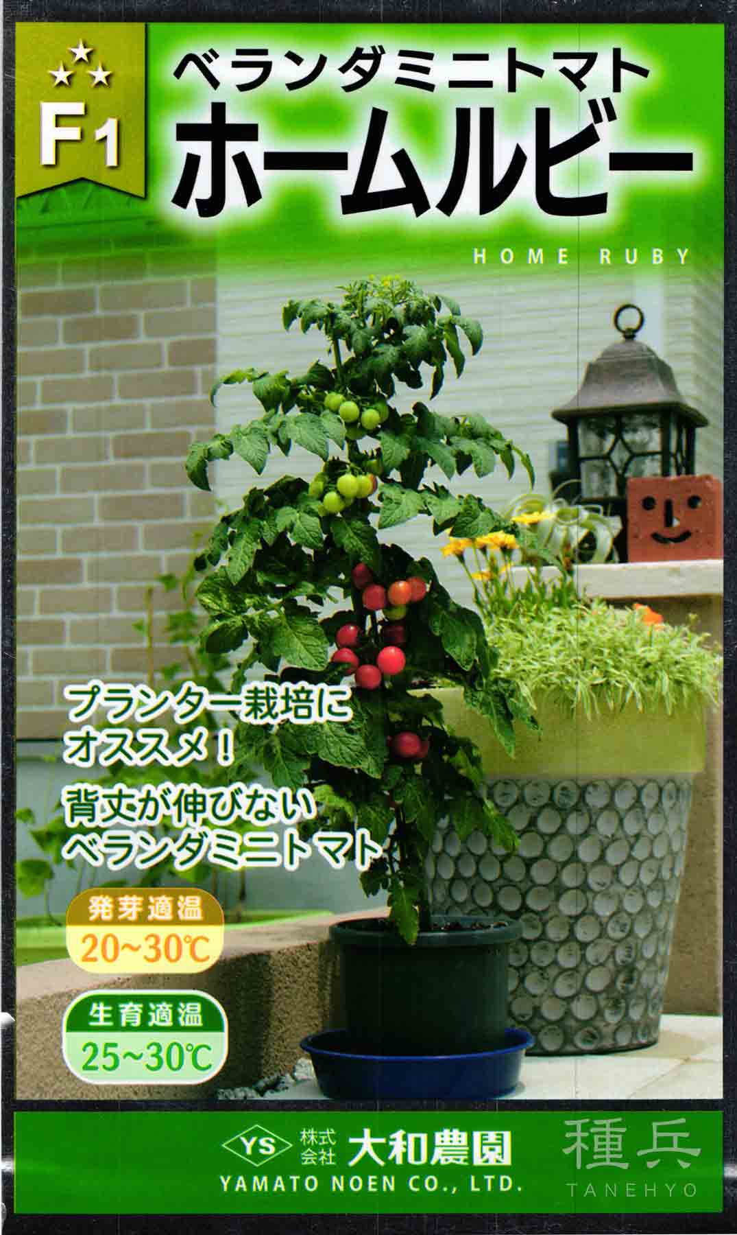 ミニトマト 種 『ホームルビー』 大和農園/小袋 : 種兵ネット