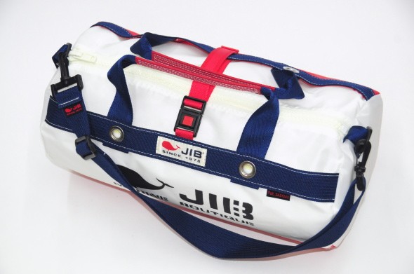 JIB DSB ダッフルバッグSボーダー レッド×ネイビー プラパーツ JIB DSB ダッフルバッグSボーダー レッド×ネイビー プラパーツ