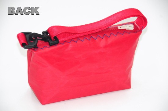 JIB HPOS ハンドルポーチS HPOS38 レッド×ブルーステッチ : タニダWEB