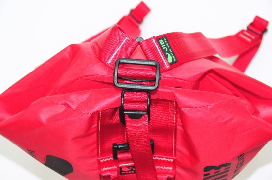 Jibリュックバック JIB スクエアリュックバッグM RSQM レッド×ロケットブルー 8文字まで名