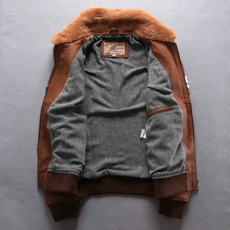 フライトジャケット 本革ジャケット 牛革 レザージャケット 革ジャン