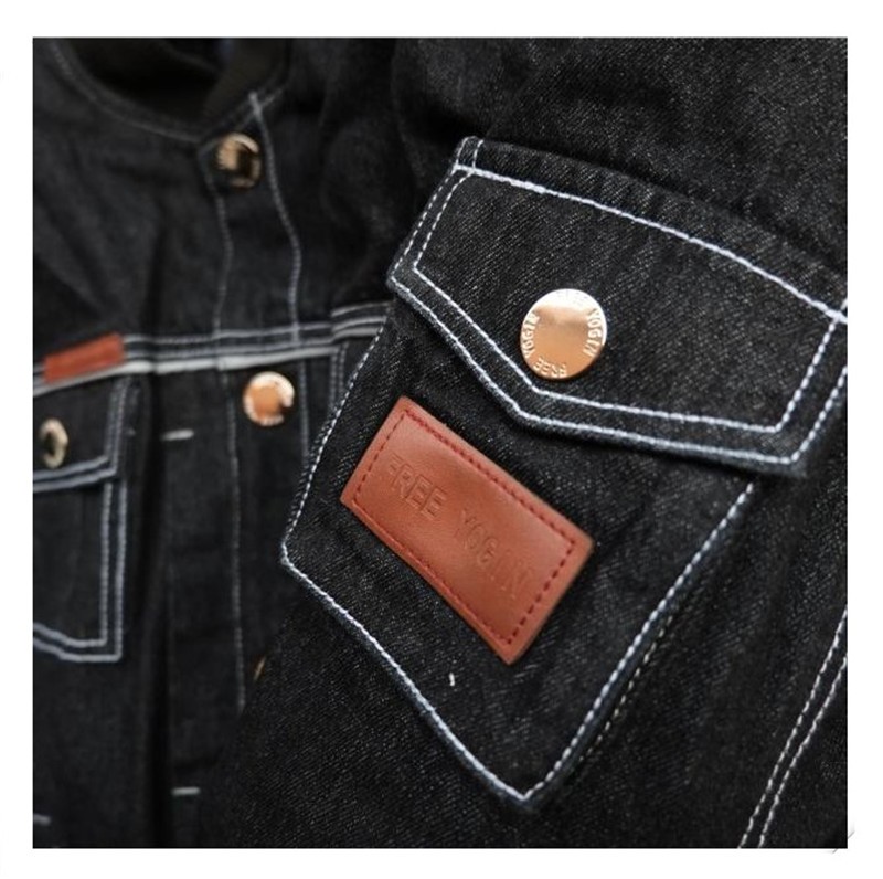 バイクジャケット デニム ライダースジャケット デニムジャケット