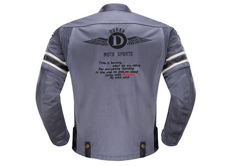 DUHANメンズ 買得sale バイクジャケット 春 夏 秋 メッシュジャケット