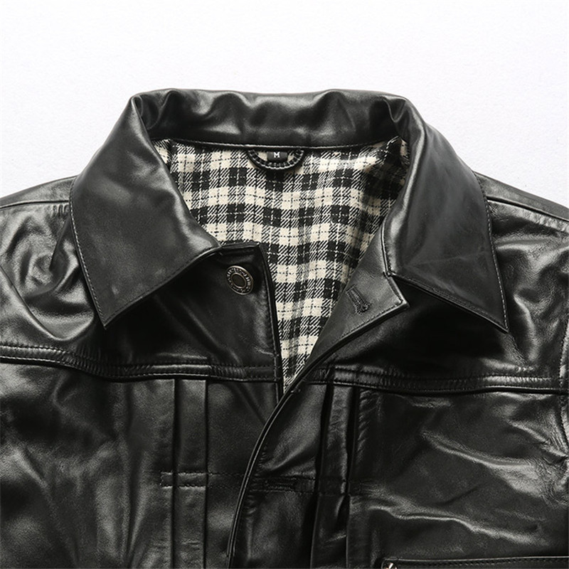 【新品未使用タグ付き◎】CECI OU CELA 本革レザージャケット 羊革 Schott N.Y.C ショット シープレザー 1st トラッカージャケット