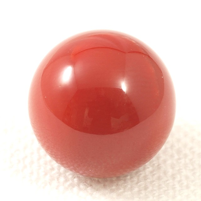 円高還元 天然サンゴ ルース レッド さんご 赤珊瑚 球形 7.628ct 裸石 工芸品