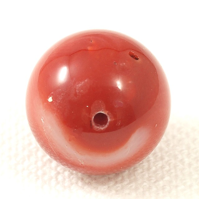 Amazon | 【鑑別付き】天然 血赤珊瑚 15.18ct 日本産 コーラル