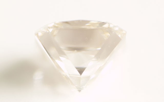 ブラウンダイヤモンド ルース 0.133ct FAINT BROWN Kカラー VVS-2