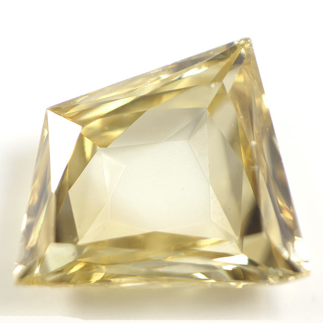 イエローダイヤモンド ルース 0.298ct, FANCY LIGHT BROWNISH YELLOW