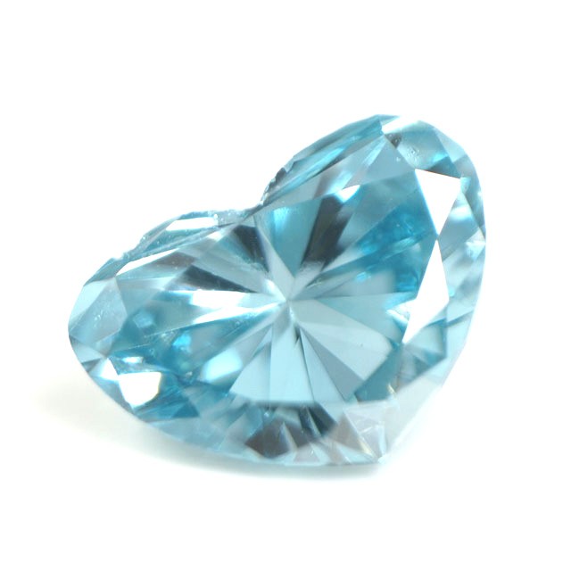 ブルーダイヤモンド ルース トリートメント 0.057ct アイスブルー系