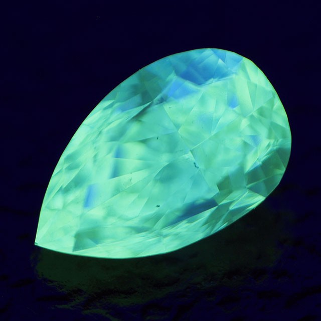 天然グリーンダイヤモンド ルース 裸石 0.127ct ファンシー