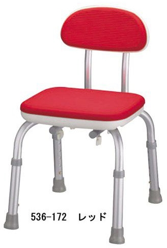 シャワーチェアー介護 安寿 シャワーベンチ Mini 背付 536-170/536-172 シャワーチェア 介護 椅子 椅子 いす 背もたれ アロン化成 コンパクト 抗菌