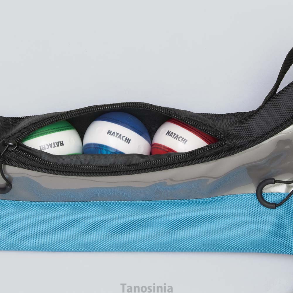 HATACH グランドゴルフクラブ クラブバック、ポーチ、新品ボ−ル２個 HATACH グランドゴルフクラブ クラブバック、ポーチ、新品ボ−ル2個