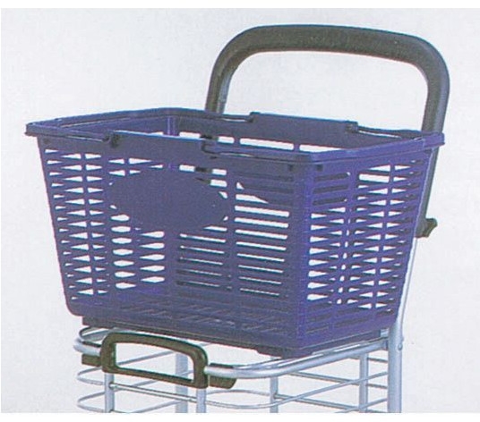 ワイヤーカート シルバーカー ブレーキ付 A-0245H 花柄 ユーバ産業