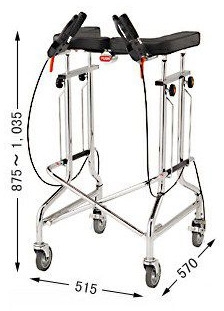 歩行器 介護 折りたたみ式 アルコー1S-X型 hkz リハビリ 歩行補助 高齢