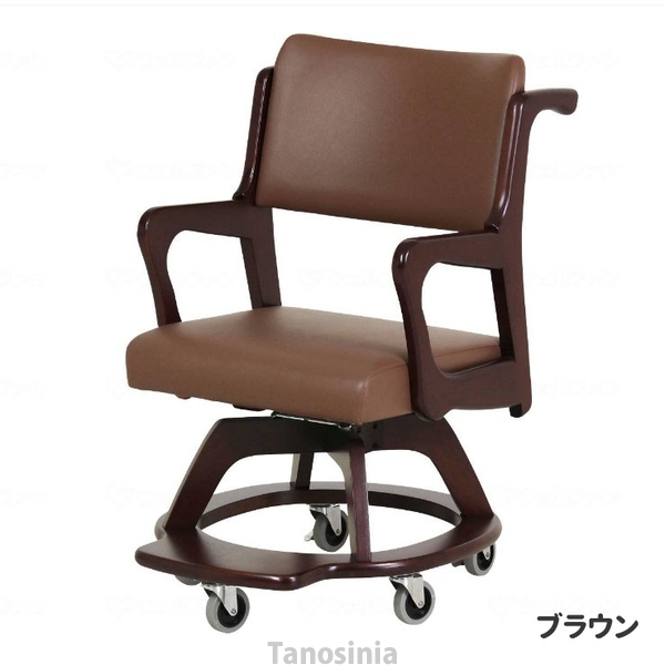 室内用車いすこまわりくん Care-311-WC 介助型 木製車いす 車椅子 ...