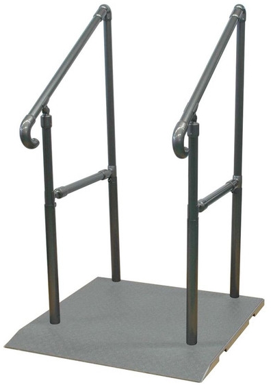 あがりかまち　たちあっぷ　矢崎化工　両手すり　介護　滋賀県引取限定 あがりかまちの手すり たちあっぷ 540 おくだけ手すり 両手すり 介護