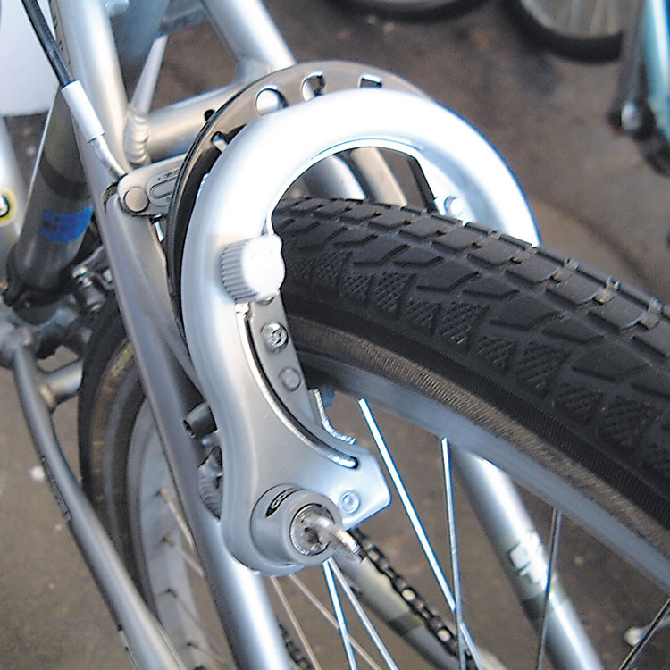 MTB用ブラケット付リングロック GR-920 シルバー ブラックGORIN