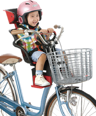 自転車 チャイルドシート 前 子供乗せOGKチャイルドシートFBC-011DX3電動自転車やママチャリに対応した自転車用前用OGK前用ヘッドレスト付き子供のせ｜tanpopo｜05