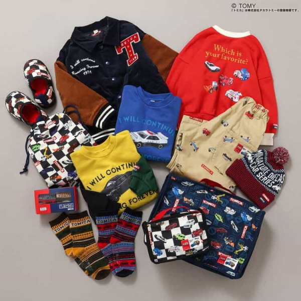 BREEZE（ブリーズ） 【セール/10%OFF】26'春新作 TOMICA×BREEZE刺繍総