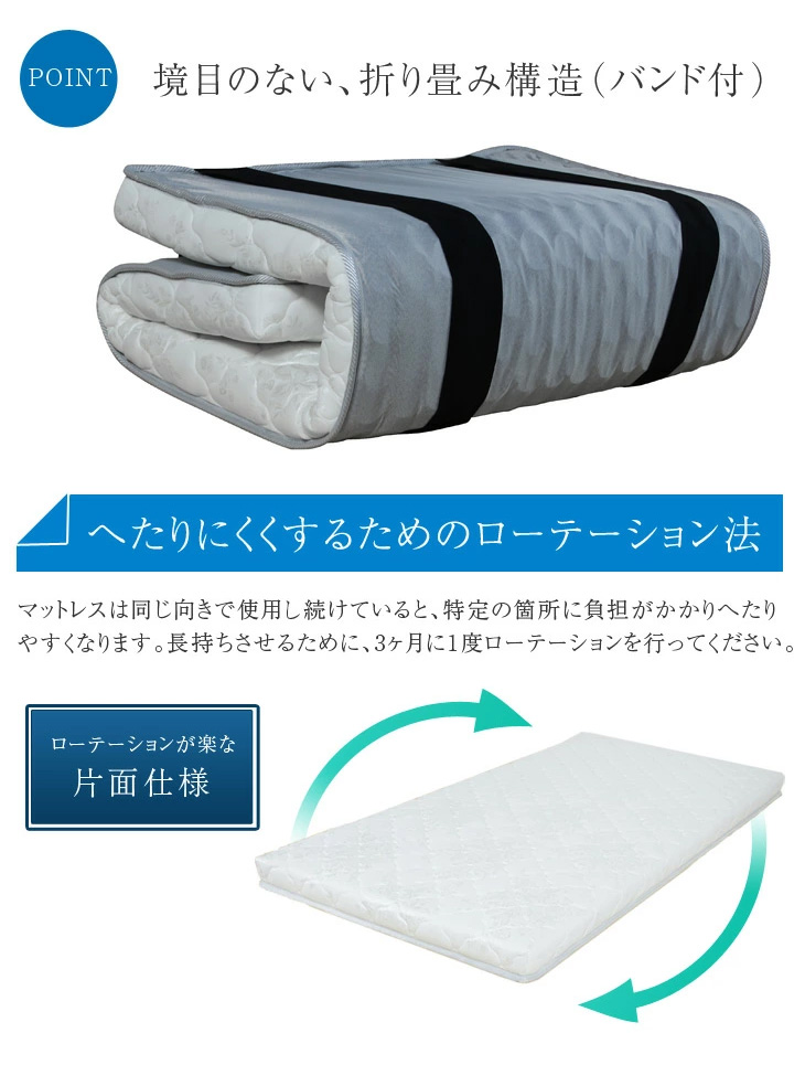 二段ベッド マットレス付き 厚9cm ポケットコイル 宮付き 2段ベッド 子供 マット付き ロータイプ コンセント 分離 分割可能 2段ベット 超大型の画像