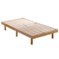 ベッド シングル すのこベッド ベッドフレーム 檜 高さ調節 木製 すのこベッドフレーム シングル ベッド ナチュラル｜tansu｜02