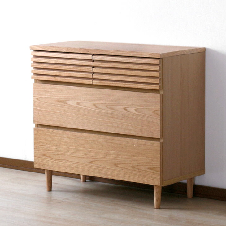 タンスのゲン 収納棚 おしゃれ キャビネット チェスト 木製 北欧