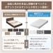 本日+5% ベッド マットレス付き 極厚22cm ポケットコイル シングルベッド 収納付きベッド シングル コンセント付き 収納ベッド ベット マットレスセット 関連画像2